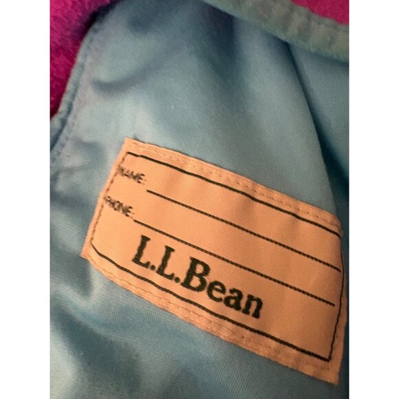 L.L.Bean GIRLS Fleece Jacket With Hood‎ & Zip Pockets Girls Size 18 Juniors - Picture 10 of 10